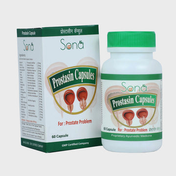 Sona Prostasin Capsules for Prostate Problem - 60 Capsules (Pack of 1)